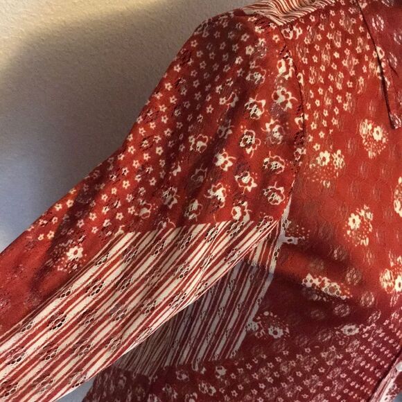 Multicolor Vintage J.Mohilet Women Blouse Size S - Picture 5 of 15